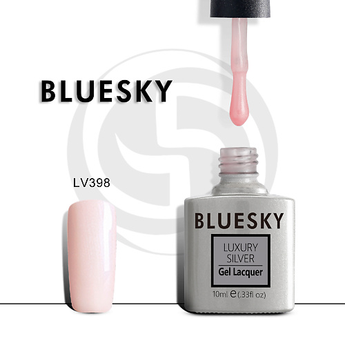 цена Гель-лак для ногтей BLUESKY Гель-лак Luxury Silver Перламутровые облака