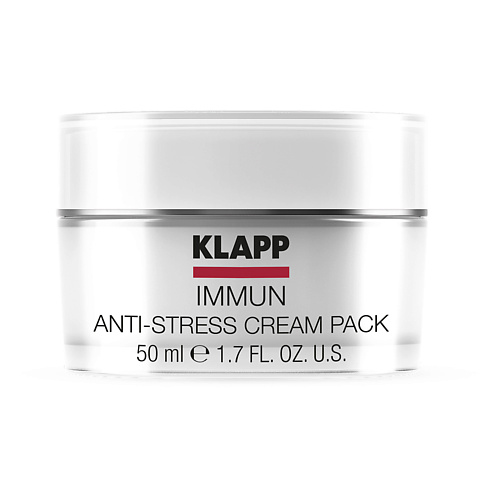klapp cosmetics радикально увлажняющий комплекс immun radical moist complex 50 0 KLAPP COSMETICS Крем-маска Анти-стресс IMMUN Anti-Stress Cream Pack 50.0