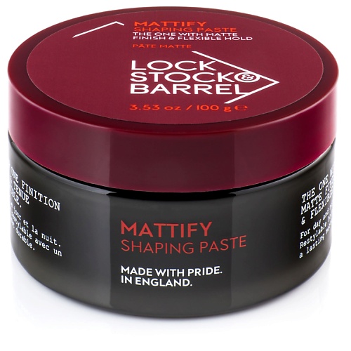 LOCK STOCK  BARREL Матовая паста для укладки волос MATTIFY SHAPING PASTE