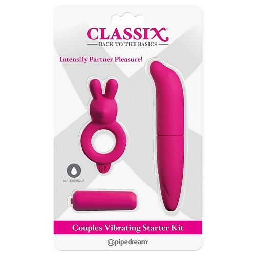 Секс-игрушки PIPEDREAM Стартовый набор для пар Classix Couples Vibrating Starter Kit