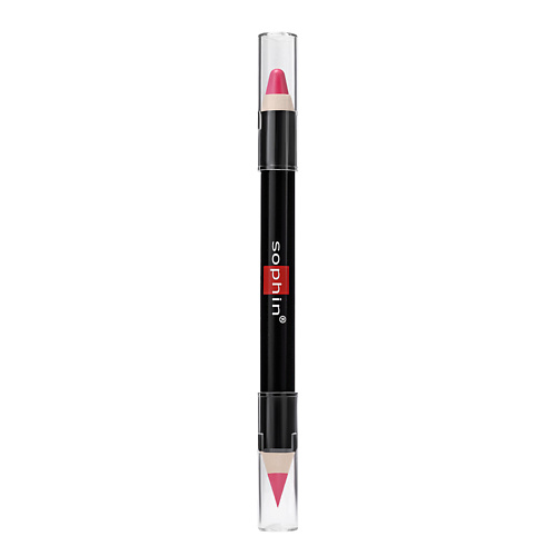 Помада для губ SOPHIN Карандаш-помада для губ/Lipstick & Lip  liner luxvisage карандаш для губ lip liner 56 бордовый