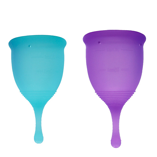 Средства для гигиены Lovely Sense Менструальные чаши в наборе, размер S и L
