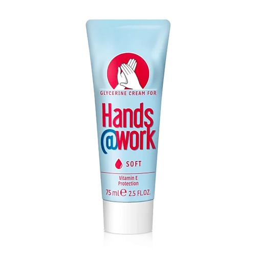 Крем для рук HANDS@WORK Крем для защиты чувствительной кожи рук soft (Витамин E) цена и фото