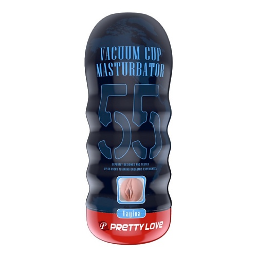 PRETTY LOVE Мастурбатор-вагина в тубе Vacuum Cup крем для обуви salton professional в тубе темно синий 75 мл