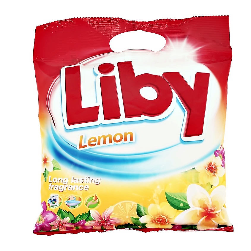 Средства для стирки LIBY Порошок стиральный Цветочный бриз и лимон ...