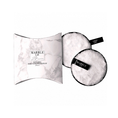 

MARBLE LAB Паффы для снятия макияжа, Паффы для снятия макияжа