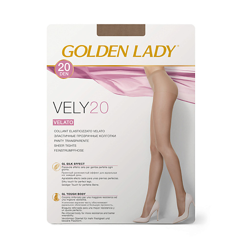 GOLDEN LADY Колготки женские 20 den VELY Playa 5 golden lady носки женские piccolino супер укороченный nero 35 38