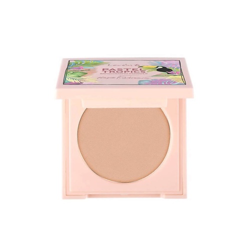 LOVELY Пудра компактная для лица PASTEL TROPICS подсвечивающая