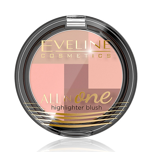 

EVELINE Румяна для лица ALL IN ONE, Румяна для лица ALL IN ONE