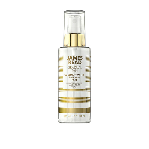 Спрей-автозагар для лица JAMES READ Gradual Tan Кокосовый спрей-освежающее сияние COCONUT WATER TAN MIST FACE спрей автозагар для тела james read gradual tan спрей для тела h2o illuminating body mist