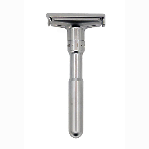 

KURT Классический бритвенный станок удлиненный серебряный 1, Классический бритвенный станок удлиненный серебряный