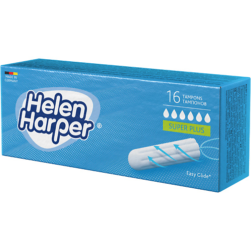 HELEN HARPER Тампоны безаппликаторные Super Plus 16 lin yun тампоны regular 12