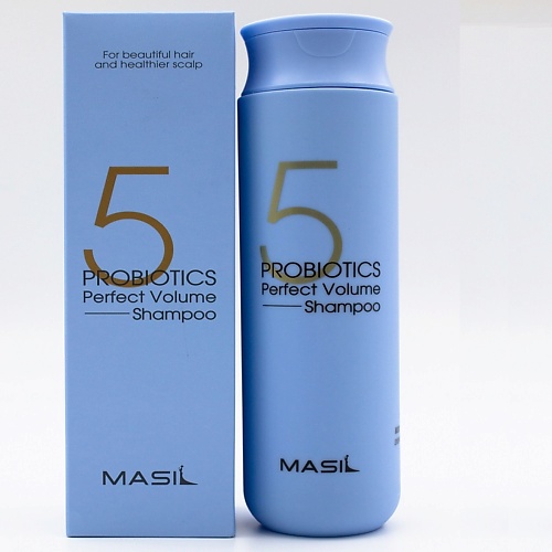 MASIL Шампунь для объема волос с пробиотиками 300 masil спрей фиксатор для волос 150