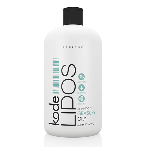 фото Periche profesional шампунь для жирных волос kode lipos shampoo oily