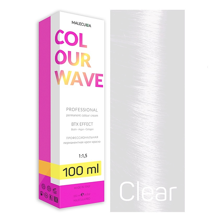 

MALECULA Корректор Colour Wave Прозрачный