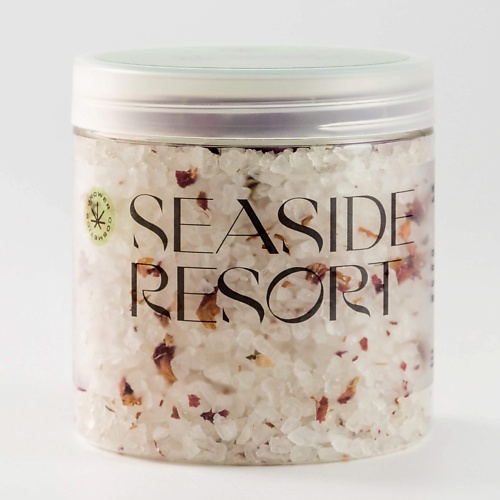 фото Grower cosmetics соль для ванн "seaside resort" роза, лаванда, шалфей