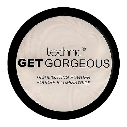 

TECHNIC Хайлайтер для лица GET GORGEOUS HIGHLIGHTING POWDER, Хайлайтер для лица GET GORGEOUS HIGHLIGHTING POWDER