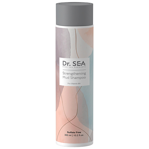 Шампунь для волос DR. SEA Укрепляющий грязевой шампунь с провитамином B5 шампунь для волос dr sea мужской укрепляющий шампунь с минералами мертвого моря
