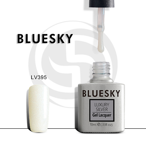BLUESKY Гель-лак Luxury Silver Хрустальная туфелька