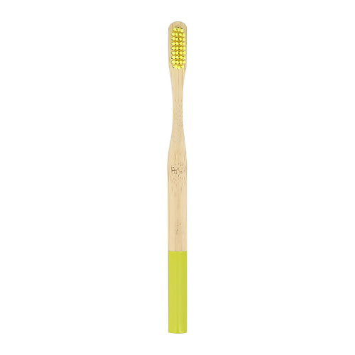 ACECO Щетка зубная бамбуковая средней жесткости nordics зубная щетка бамбуковая yellow bristles