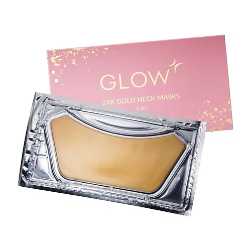 Патчи для шеи GLOW 24K GOLD CARE Маска (патчи) для шеи уход за лицом glow 24k gold care гидрогелевая маска патч для лица с коллагеном