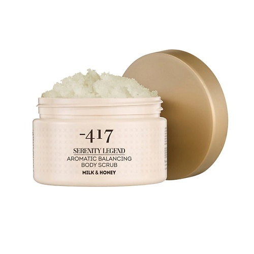 

MINUS 417 Скраб для тела солевой балансирующий "Молоко и Мед" Aromatic Balanciпg Body Scrub