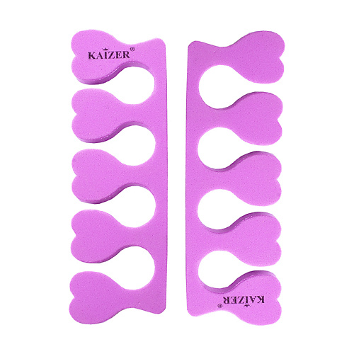 Разделители для пальцев KAIZER Распорка педикюрная пемза kaizer педикюрная круглая с веревкой