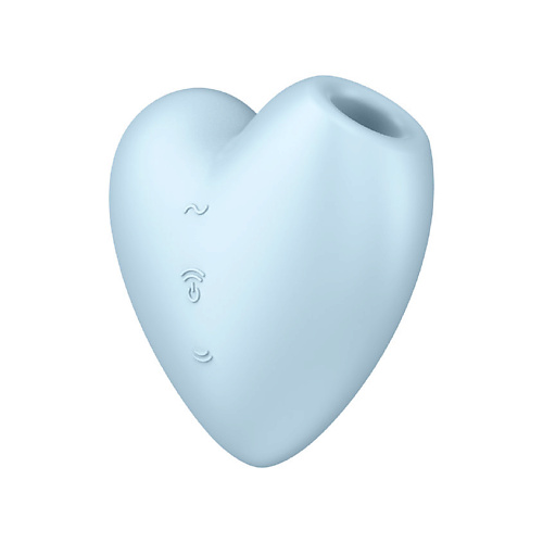 SATISFYER Вакуумно-волновой стимулятор с вибрацией Cutie Heart satisfyer клиторальный стимулятор с вибрацией satisfyer curvy 2 розовый