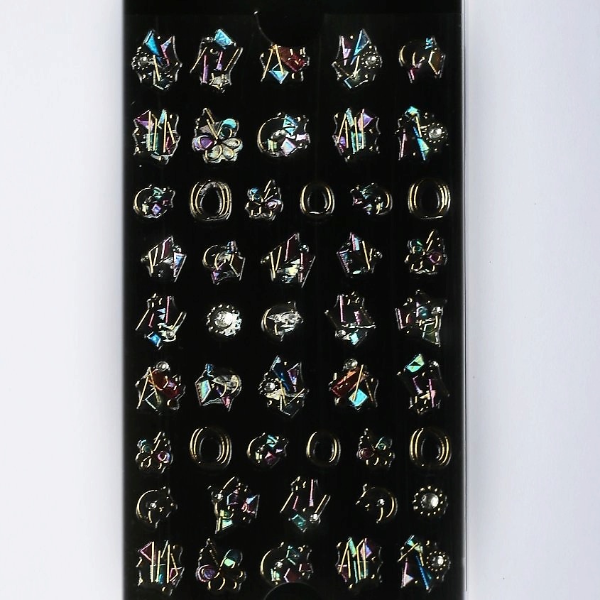 Изображение товара MIAMITATS Наклейки для лица, тела и ногтей Gold abstraction, 1 шт.