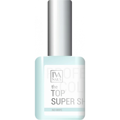 Верхнее покрытие для гель-лаков IVA NAILS Топ для гель-лака The TOP SUPER SHINE iva nails топ the top glass 30ml