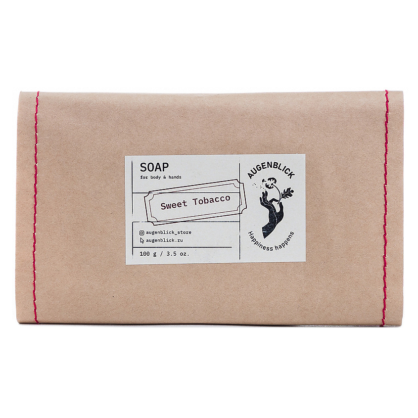 Парфюмированное твердое мыло для рук и тела Sweet Tobacco 100 МЛ