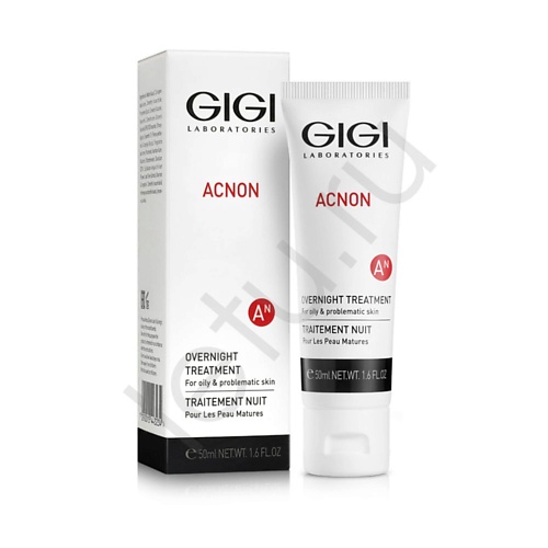 Крем для лица GIGI Ночной крем Acnon ночной крем для проблемной кожи лица gigi acnon overnight treatment 50 мл