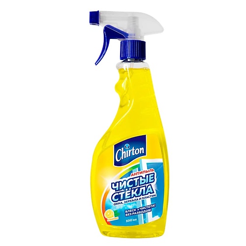CHIRTON CHIRTON Чистящее средство для мытья стекол и зеркал Лимон