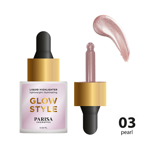 

PARISA COSMETICS Face хайлайтер для лица Glow Style, Face хайлайтер для лица Glow Style