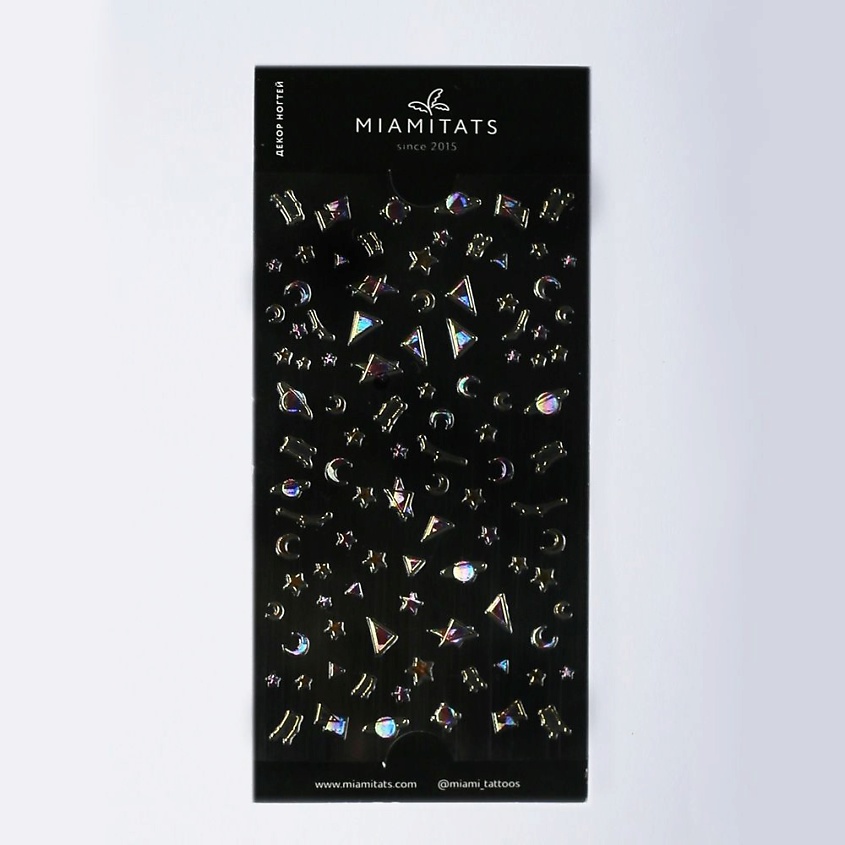 Изображение товара Наклейки для лица, тела и ногтей MIAMITATS Cosmos 1 шт.