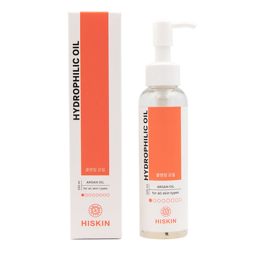 Масло для снятия макияжа HISKIN Гидрофильное масло Арганы для умывания гидрофильные масла biore гидрофильное масло
