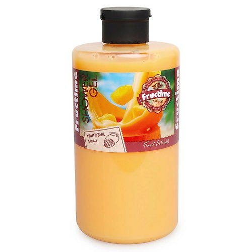 фото Fructime  гель для душа "манговый ласси"