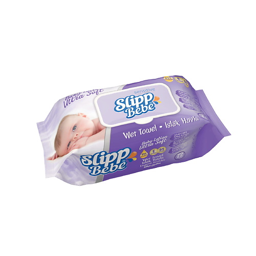 SLIPP BEBE Детские влажные салфетки SENSITIVE 72.0 yokosun влажные гигиенические салфетки детские eco 100 0