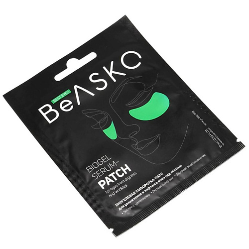 фото Beasko skin биогелевая сыворотка-патч для увлажнения и лифтинга кожи под глазами