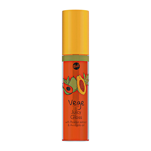 BELL Блеск для губ VEGE с экстрактом папайи и авокадо