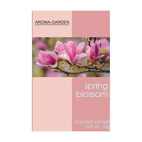 AROMA-GARDEN Ароматизатор-САШЕ  Весеннее цветение uniqart стразы для лица весеннее настроение