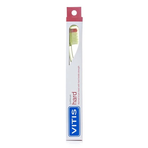 DENTAID Зубная щётка Vitis Hard/ferme в твердой упаковке зубная щетка biomed mineral hard