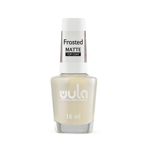 WULA NAILSOUL Верхнее матовое покрытие для ногтей Frosted Matte Top Coat