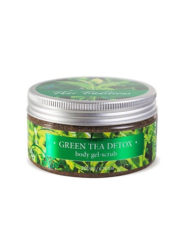 THAI TRADITIONS Скраб-гель для тела Зеленый Чай Детокс