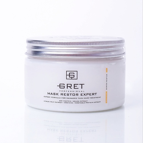 GRET Professional Маска для восстановления тонких волос MASK RESTOR EXPERT 250