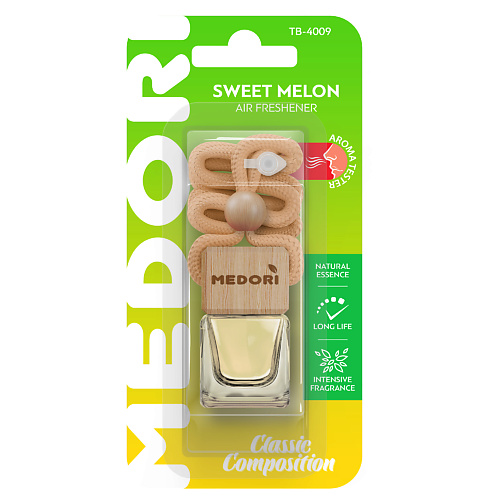 Аромадиффузор MEDORI Ароматизатор для автомобиля и гардероба SWEET MELON sweet melon 1 1 kg