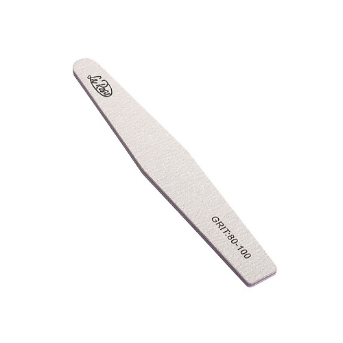 LA ROSA Пилка для ногтей двухсторонняя 80-100 двухсторонняя пилка для уголков ногтей 14 см premium 2118 7 1 шт