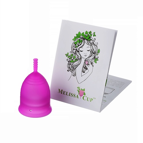 MELISSACUP Менструальная чаша  SIMPLY размер М цвет малина MPL061209