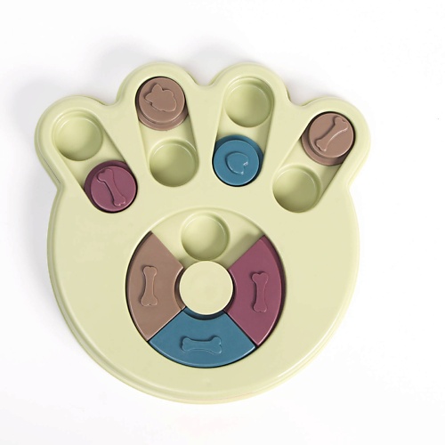 ПИЖОН Игрушка интеллектуальная для лакомств «Лапа» пижон игрушка для кошек с кошачьей мятой бурундук