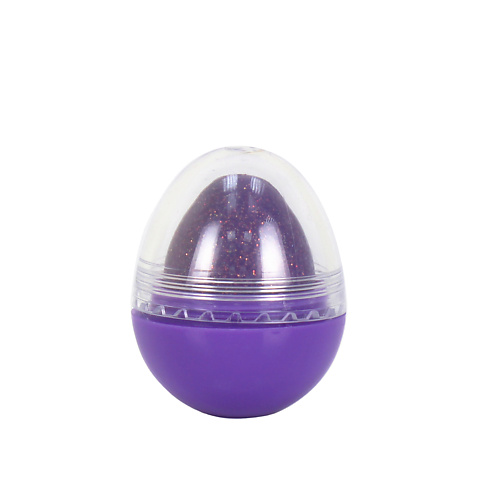 lukky бальзам с блёстками для губ яйцо фиолетовый восторг Бальзам для губ LUKKY Бальзам для губ яйцо